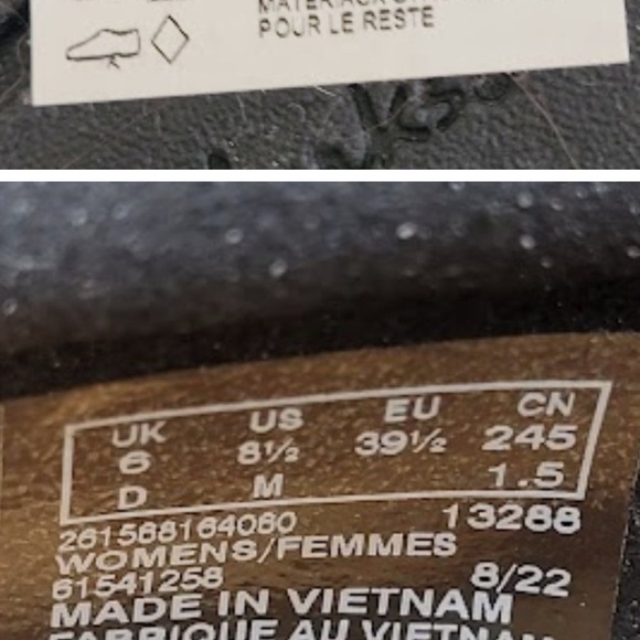 Clarks Black Loafer, 8.5M - Picture 7 of 7